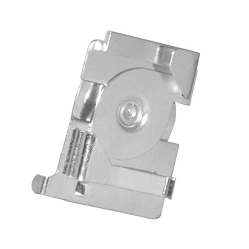 Acuity Brands JUNO® Trac-Master™ T37F T-Bar Attachment Clip, For Use With Trac-Master® One Circuit Trac System and Flush Tile Ceiling